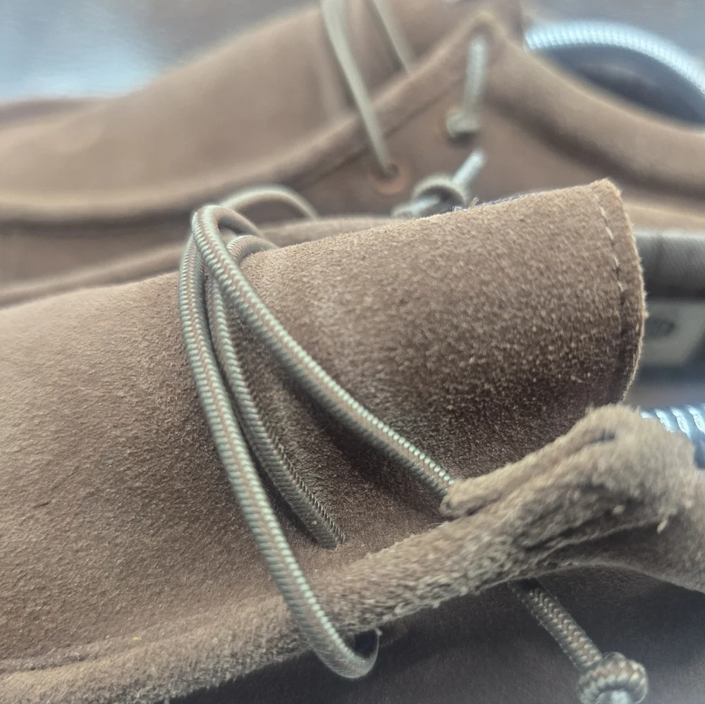 Hey Dude Brown Suede Casual Slip-On Loafers